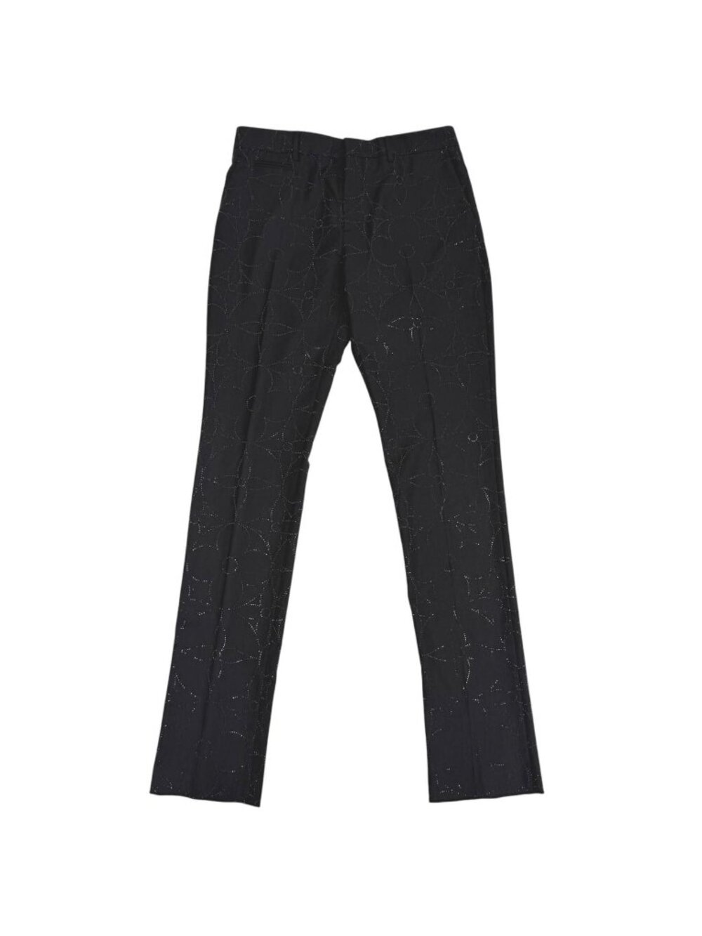 Louis Vuitton Monogram Bijou Single Trousers Pants 42